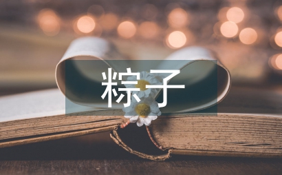 粽子的介紹